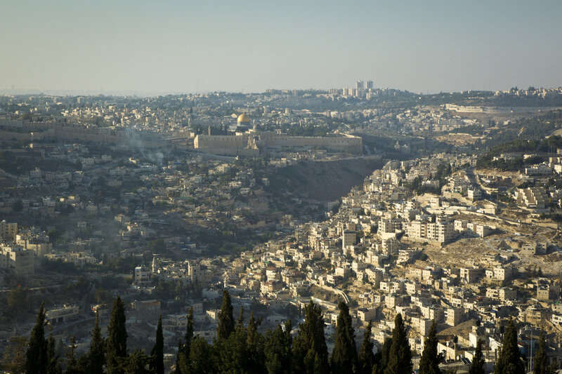 A bird’s eye view of Jerusalem. UN Photo/Rick Bajornas