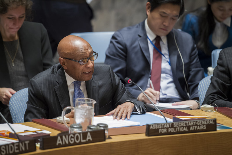 Tayé-Brook Zerihoun, Assistant Secretary-General for Political Affairs, addresses the Security Council open debate on “The role of women in conflict prevention and resolution in Africa”.