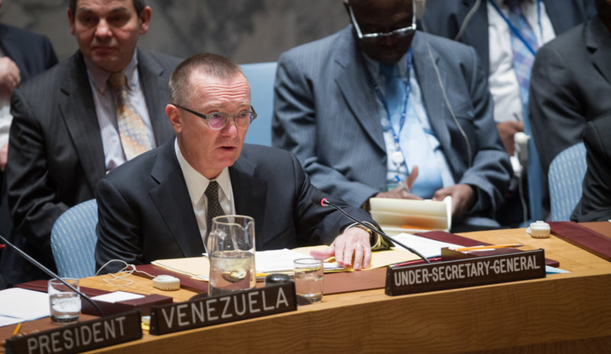 Jeffrey Feltman, Under-Secretary-General for Political Affairs, presents to the Security Council the report of the Secretary-General on the threat posed by ISIL (Da’esh) to international peace and security and the range of United Nations efforts in support of Member States in countering the threat.