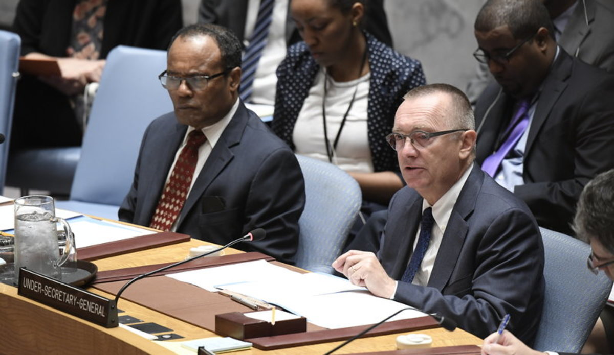 Jeffrey Feltman, Under-Secretary-General for Political Affairs, briefs the Council. The Security Council held an emergency meeting to consider the 3 September underground nuclear test conducted by the Democratic People’s Republic of Korea (DPRK).