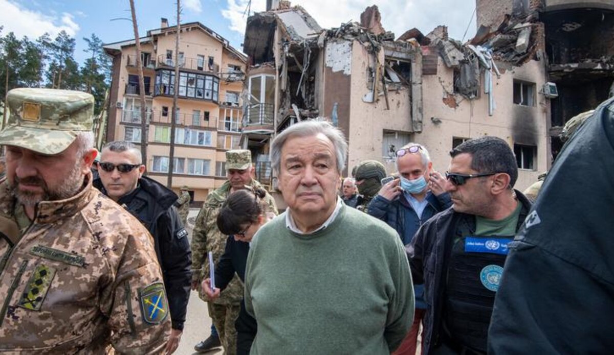 Guterres In Ukraine: War Is ‘evil’ And Unacceptable, Calls For Justice ...