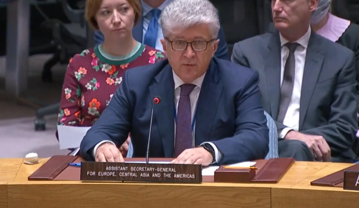 ASSISTANT SECRETARY-GENERAL MIROSLAV JENČA’S REMARKS TO THE SECURITY COUNCIL New York, 15 September 2022  