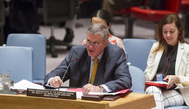 Ján Kubiš, Special Representative the Secretary-General and Head of the UN Assistance Mission for Iraq (UNAMI), addresses the Security Council meeting on the situation concerning that country.